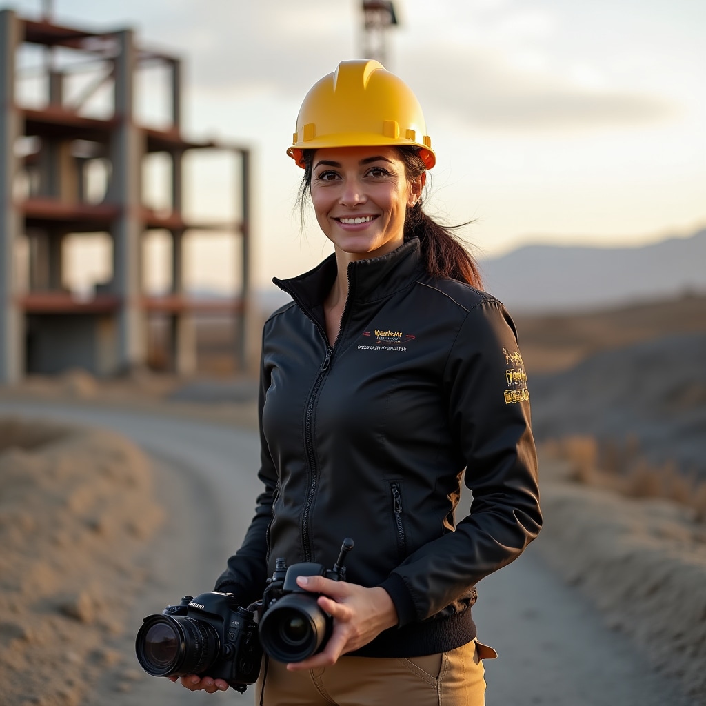 Independent documentation professional capturing objective construction site records